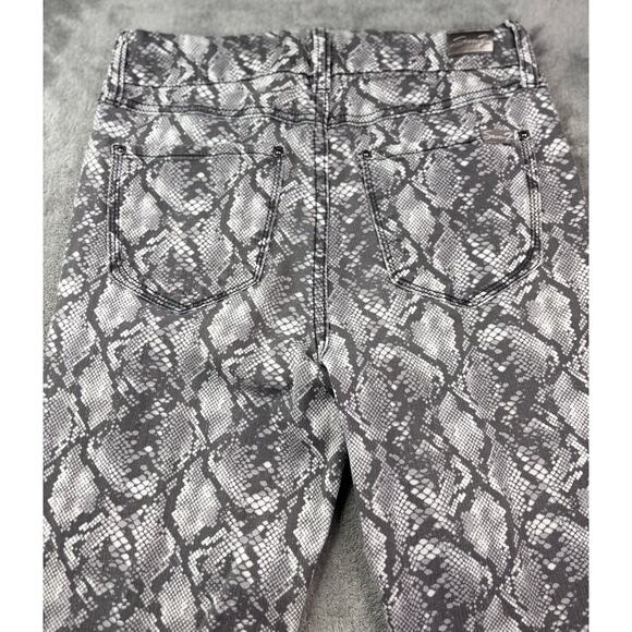 Seven7 Jeans size 6 woman snake print  high-waisted stretch denium designer - Picture 7 of 14